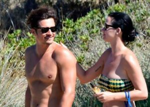 Orlando Bloom se desnuda junto a su novia Katy Perry