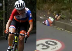 Río 2016: La ciclista Annemiek van Vleuten se fractura vértebras tras brutal caída