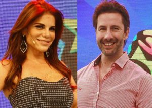 Hola a Todos: Sandra Arana y Marco Zunino se besan en vivo