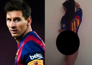 Messi: Miss Bumbum le dedica foto semidesnuda en Instagram
