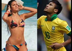 La gatúbela que enloqueció a Neymar con sexy traje – VIDEO