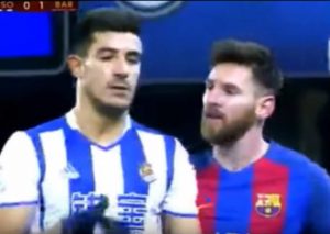 Le tiran pelotazo a Messi y no vas a creer como reaccionó – VIDEO