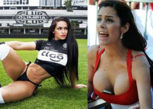 La sexy paraguaya que alborota la Copa Libertadores