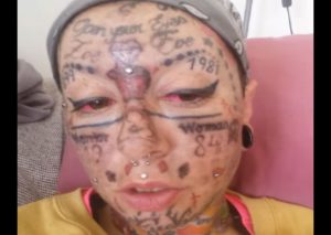 YouTube: La mujer más tatuada tomó esta cruel decisión