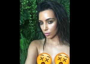 Kim Kardashian luce sexy escote pero lo peor vino después – VIDEO
