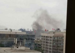 ¡Incendio! Cuatro explosiones se registraron en San Isidro