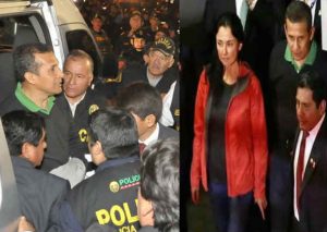 Ollanta Humala y Nadine Heredia: Así son trasladados a penales