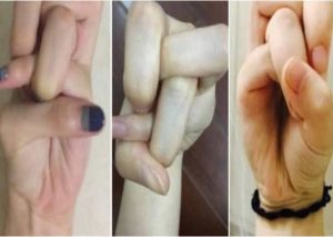 Este el reto con dedos que circula en Internet (FOTOS)