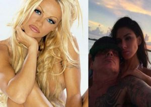 Ex de Pamela Anderson es grabado mientras tiene intimidad en un avión