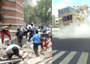Terremoto de 7,1° sacude México y estos son los primeros videos