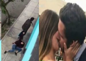 Agresor que arrastró a mujer en la calle tiene fotos besando a esta chica reality – VIDEO