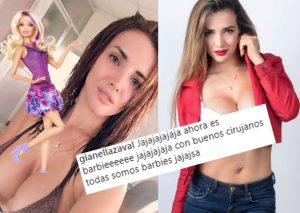Rosángela Espinoza se autodenomina ‘La Barbie Peruana’ y usuarios la critican (FOTO)
