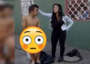 Viral: Colombiana desnuda a ladrón que intentó robarle (VIDEO)