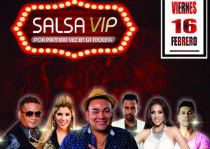 Salsa Vip: Pasa el mejor viernes del mes junto a los mejores artistas