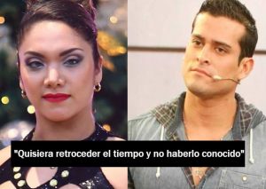 Isabel Acevedo se lamenta y reconoce su peor error con Christian Domínguez (VIDEO)