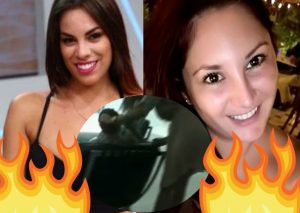 Rivalidad entre Aida Martínez y Aneth Acosta se va de las manos frente a cámaras (VIDEO)