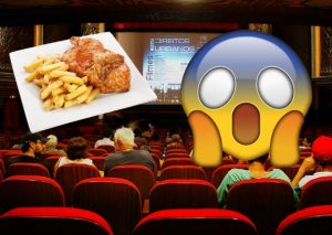 Youtube Viral: Jóvenes entraron al cine con pollo a la brasa y trabajadores reaccionaron así