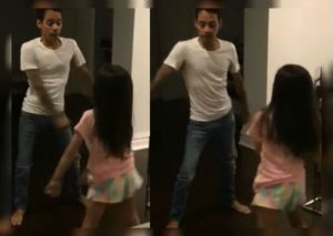 Marc Anthony causa sensación en redes con baile junto a su hija (VIDEO)