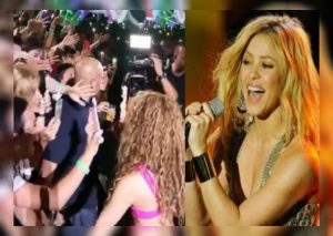 Shakira bajó del escenario en pleno concierto y dejó en shock a fans (VIDEO)