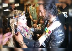 VMA: El histórico encuentro entre Maluma y Madonna que se volvió viral (VIDEO)