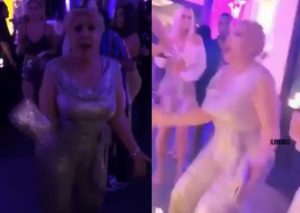Mamá de Jennifer López hace de las suyas con baile en público (VIDEO)