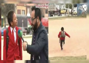 Daniel Santiago: El niño que dejó hablando solo a periodista en vivo (VIDEO)