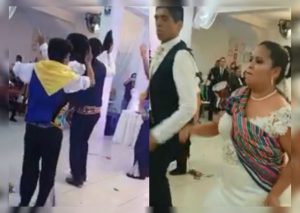 Él era de Huancayo y ella de Ayacucho, su boda fue espectacular (VIDEO)