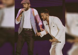 Romeo Santos, Juan Luis Guerra y Marc Anthony sorprendieron a fans en concierto (VIDEO)
