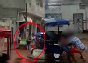 Hombre golpea a su esposa por no darle contraseña de Facebook (VIDEO)