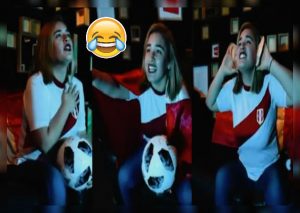 Tipos de reacciones de una mujer mientras ve a la selección peruana