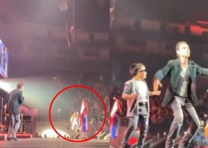 Niño imitador se roba el show en concierto de Marc Anthony  (VIDEO)