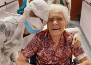 Mujer de 104 años vence al coronavirus en Italia