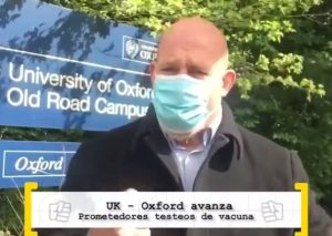 Universidad de Oxford asegura estar más cerca de la cura contra el coronavirus