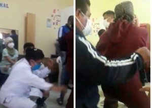 Personal de salud de Lambayeque arman fiesta en centro de salud