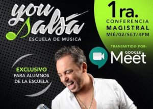 Marcos Llunas será el invitado en la primera conferencia magistral de You Salsa