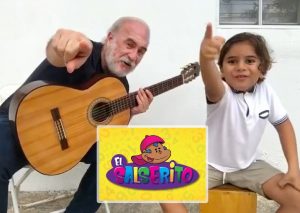 Jerry Rivas del Gran Combo presenta proyecto con su nieto