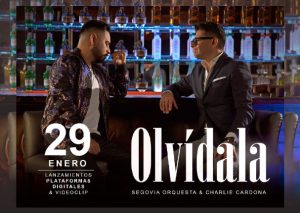 Charlie Cardona se une a la Orquesta Segovia para lanzar ‘Olvídala’, el clásico del Binomio De Oro De América | VIDEO