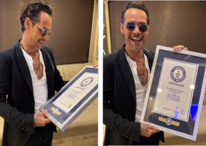 Marc Anthony recibe Récord Guinness | VIDEO