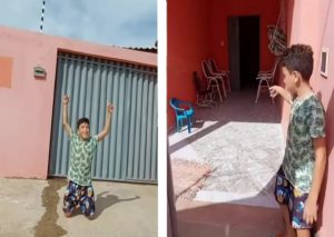 Brasil: Niño de 11 años logró comprar una casa | VIDEO