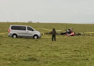 Uruguay: Helicóptero que trasladaba vacunas contra la Covid-19 sufre accidente