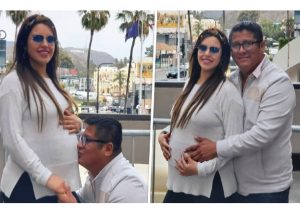 Clavito y su chela celebra la llegada de su segunda hija