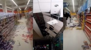 Temblor causó destrozos en centros comerciales y Aeropuerto Jorge Chávez | VIDEO