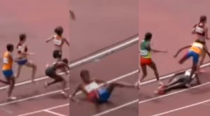Tokio 2020: deportista se cae y gana la carrera de 1500 metros en los Juegos Olímpicos | VIDEO