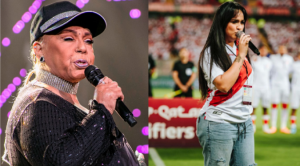 Lucía de la Cruz arremete contra Daniela Darcourt por look en el estadio: “El himno se respeta” | VIDEO