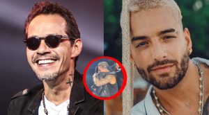 Marc Anthony hace llorar a Maluma en concierto EN VIVO | VIDEO