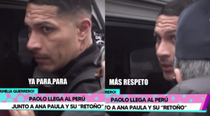 PAOLO GUERRERO EXPLOTA con REPORTERO tras SER CONSULTADO sobre SU PAPEL COMO PADRE: “Más respeto…” | VIDEO