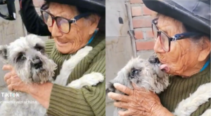 ABUELITA de 103 AÑOS ENCONTRÓ a su PERRITO PERDIDO ‘Raylu’ y PROTAGONIZAN EMOTIVO MOMENTO | VIDEO