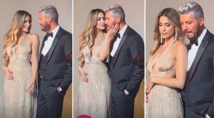 Marcelo Tinelli rechaza beso de Milett Figueroa durante sesión de fotos para revista argentina [VIDEO]