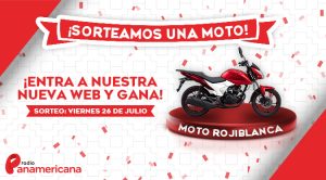 Radio Panamericana sortea una moto rojiblanca: Ingresa aquí y entérate cómo participar 