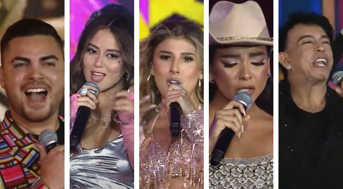 Yahaira, Alvaro Rod, Amy Gutiérrez, Cielo Torres y Ernesto Pimentel rindieron tributo a la música peruana en los Premios Heat